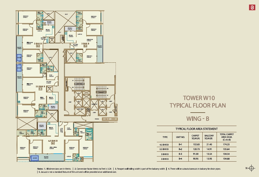 Bramha The Collection Floor plan 6